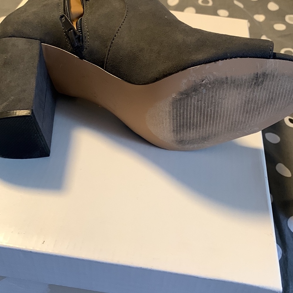 Grey Transitional Bootie - image 4